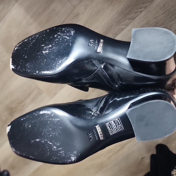 GUCCI LILIAN EUC KNEE HIGH BLACK BOOTS WORN 1X SIZE 38.5 IN BOX - Picture 4 of 9